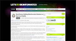 Desktop Screenshot of bioinformatics.risha.me